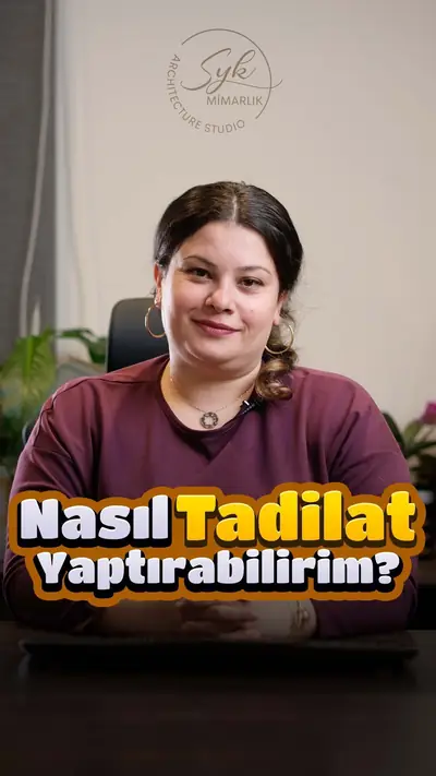 Nasıl tadilat yaptırabilirim? Adım adım SYK Mimarlık süreci