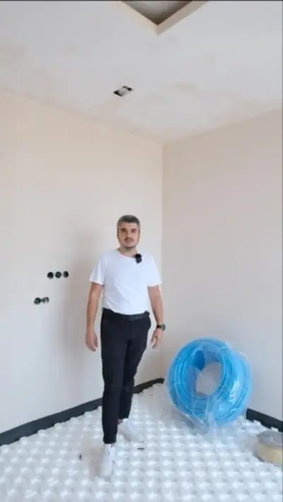 Yerden ısıtma nasıl uygulanır? Şantiyeden detaylar