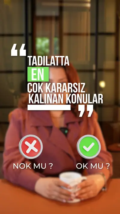 Tadilatta en çok kararsız kalınan 8 konu: Ok mu, Nok mu?