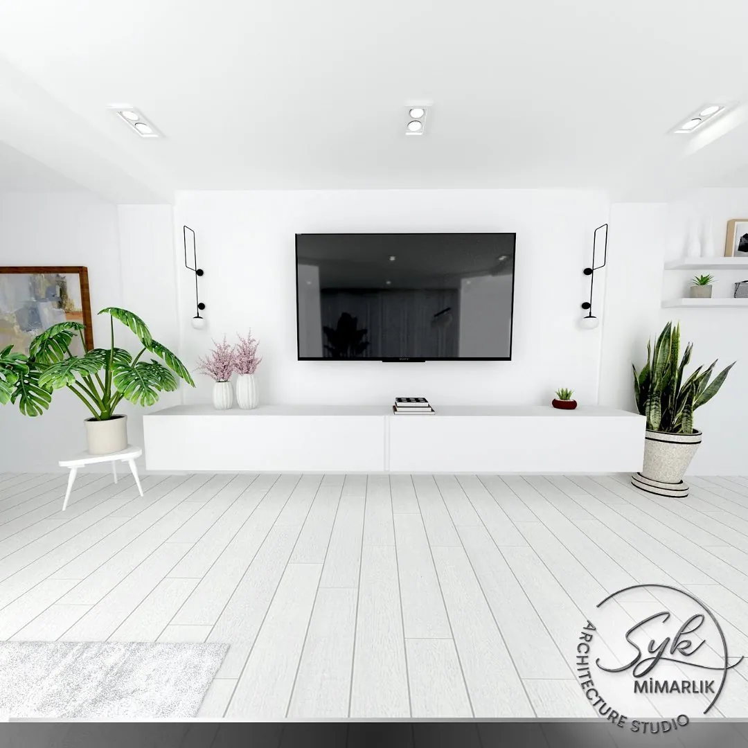 Ermenek Villa – İç mekân görselleştirme