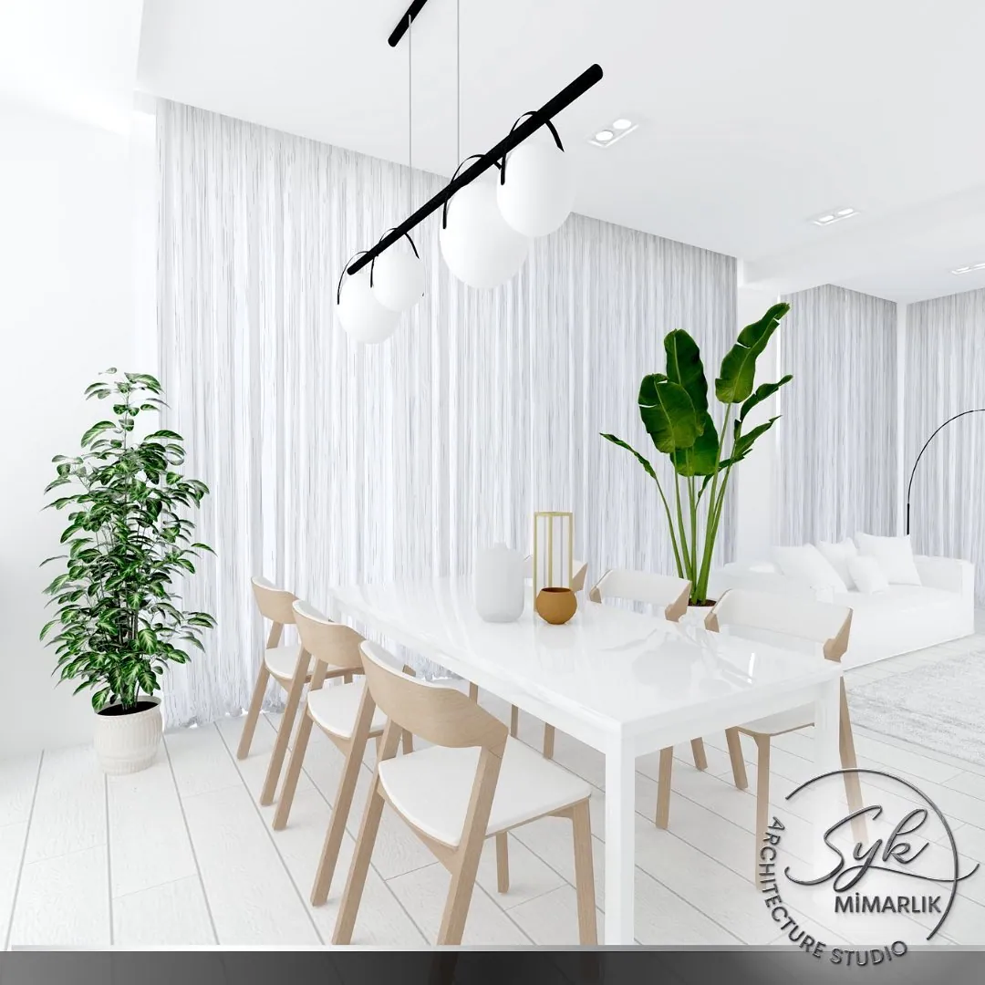 Ermenek Villa – İç mekân görselleştirme