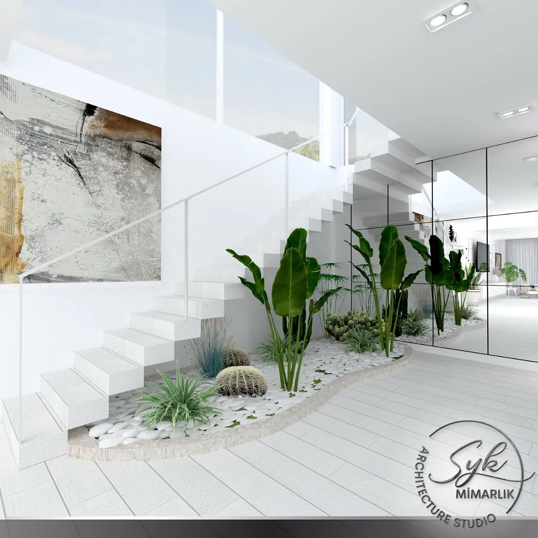 Ermenek Villa – İç mekân görselleştirme