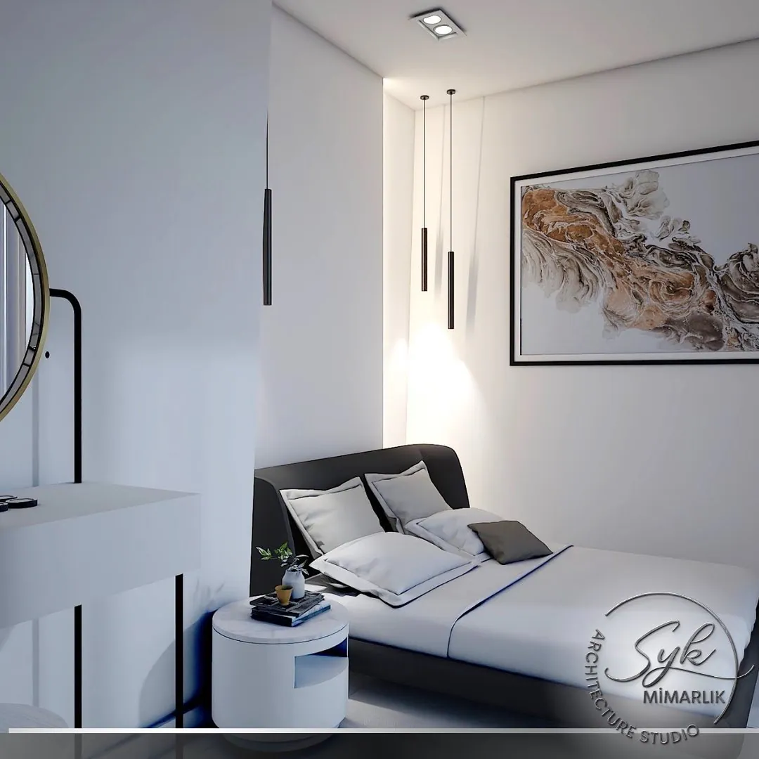 Ermenek Villa – İç mekân görselleştirme